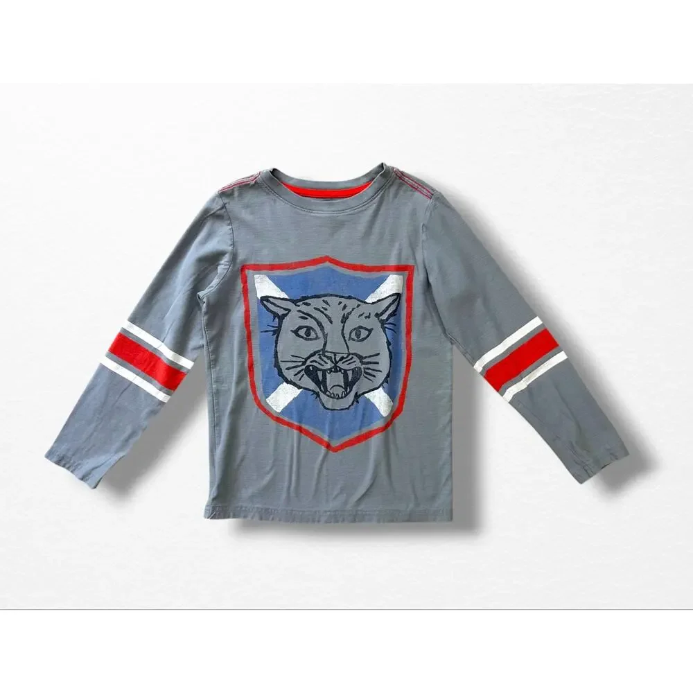 Tea Collection Scotland Wildcat Graphic Tee, Size 8
